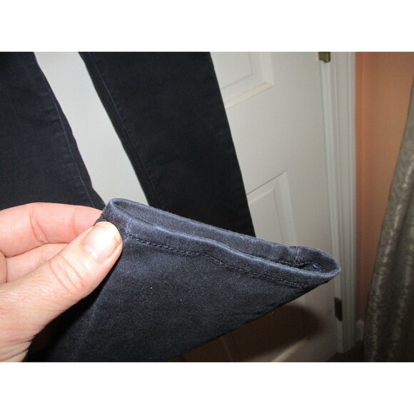 H&M LOGG Women's Black Mid Rise Straight Leg Jeans Size 12 - Picture 3 of 9